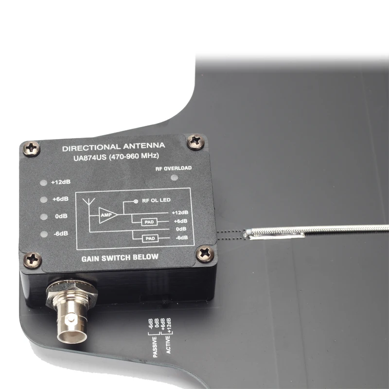 YUEPU RU-845 300 м направленная антенна, цифровой распределитель для 4 комплектов, Беспроводная микрофонная система 470-960 МГц, микрофонный сплиттер, коллектор