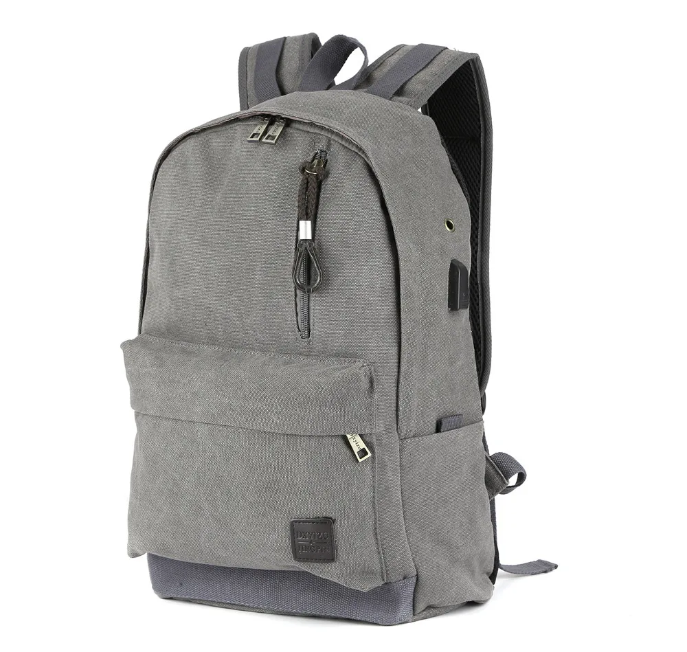 Men Laptop Backpack External USB Charge Computer Backpacks Schoolbag infant Male Bags Mochila School For Teenage Girls | Багаж и сумки