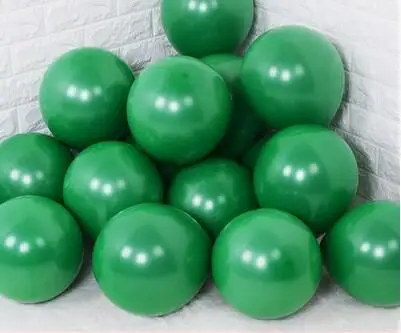 green 15 шт., 12 дюймов, 10 дюймов, золотые, серебряные, розовые металлические латексные шарики для свадебного украшения, матовые гелиевые шарики, украшение для дня рождения, для взрослых - Цвет: green