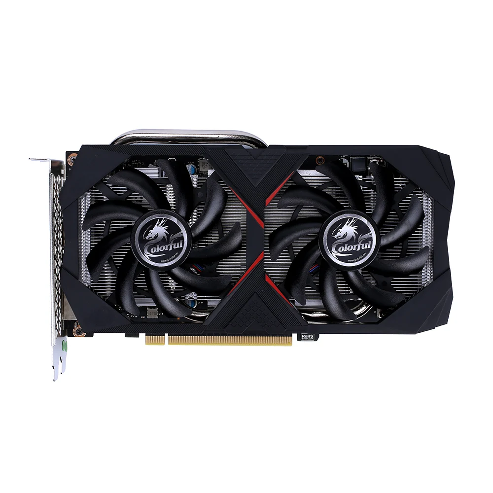 Красочная графическая карта iGame GeForce RTX 2060 GDDR6 6G Nvidia игровая видеокарта 1365-1680 МГц PCI-E 3,0 placa de видео для игр