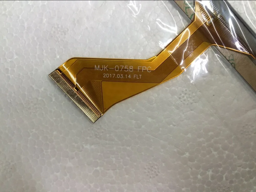 10 шт./лот Новый Планшеты емкостный сенсорный экран внешний для mjk-0758 Гибкие