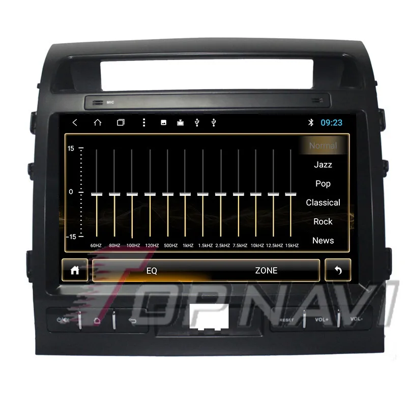Система навигации транспортного средства для Toyota Land CRUISER 2007 2008 2009 2010 2011 2012 2013 10,1 ''android 8,1 Topnavi автомобиля Magnitol