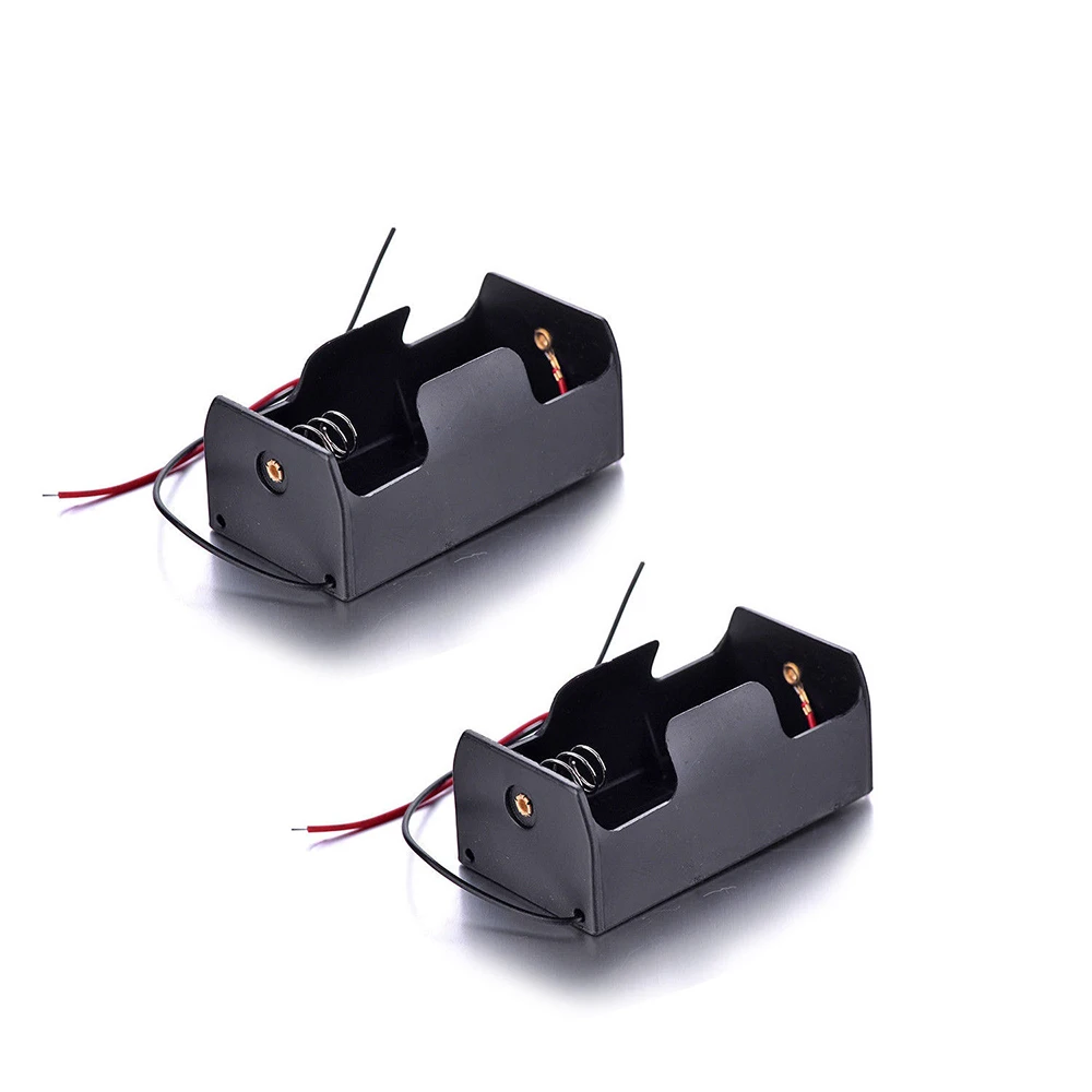 Новый DIY чехол для хранения 1 слота D Размер 5 V держатель батареи с проводами| |