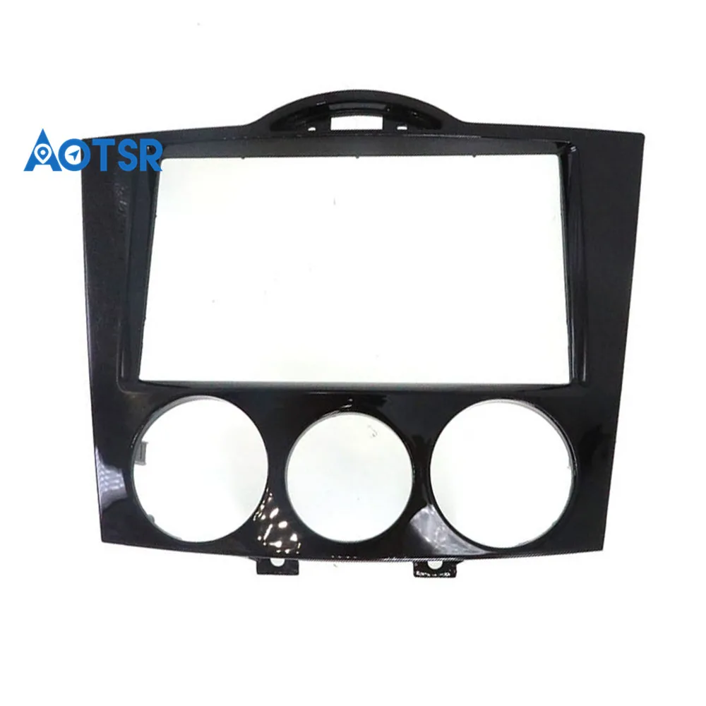 Панель радиоприемника 2 Din для MAZDA RX-8 2003-2008 рамка приборной панели лицевая панель