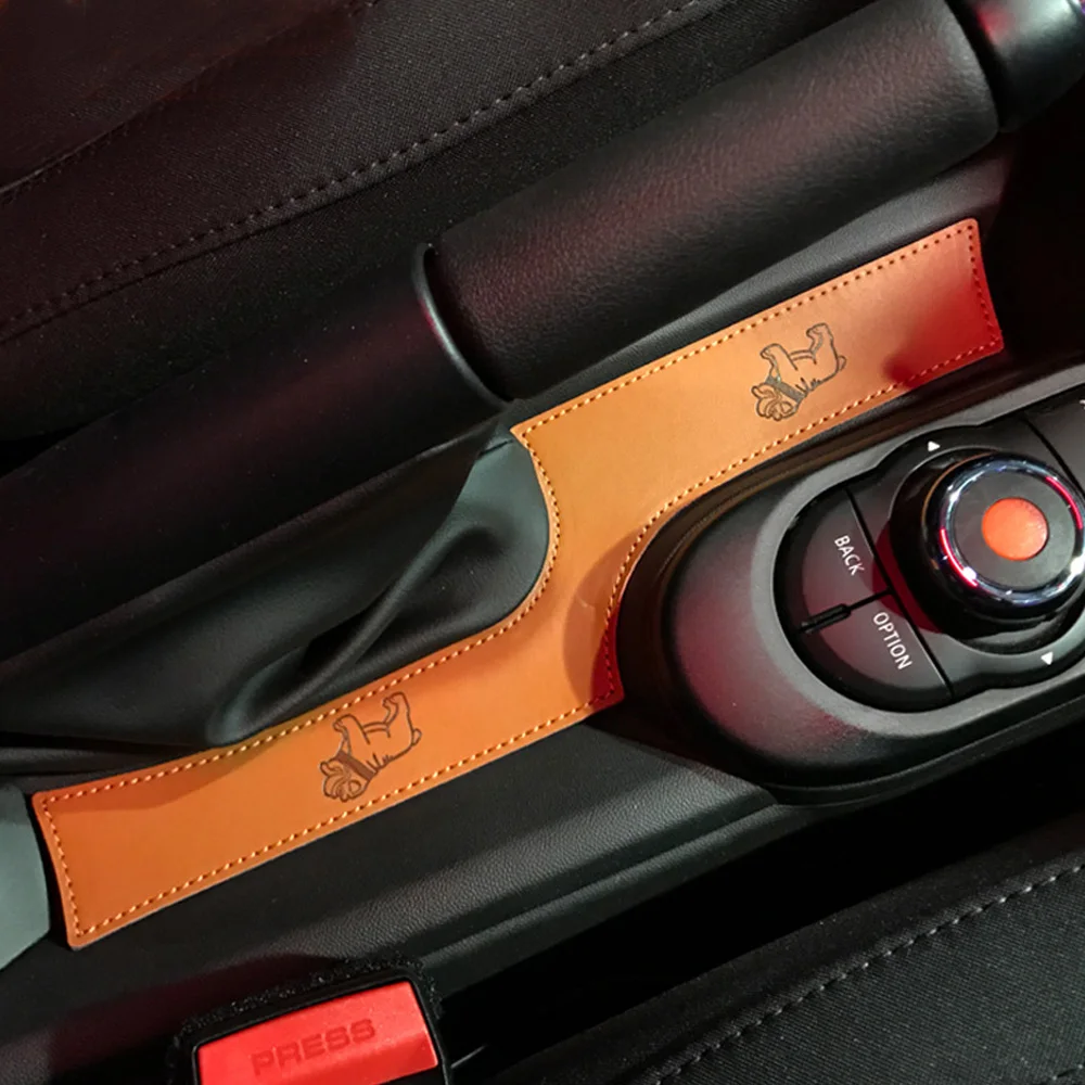 9 шт. Декор автомобилей бульдог Стиль Боковая дверь паз коврики подстаканник