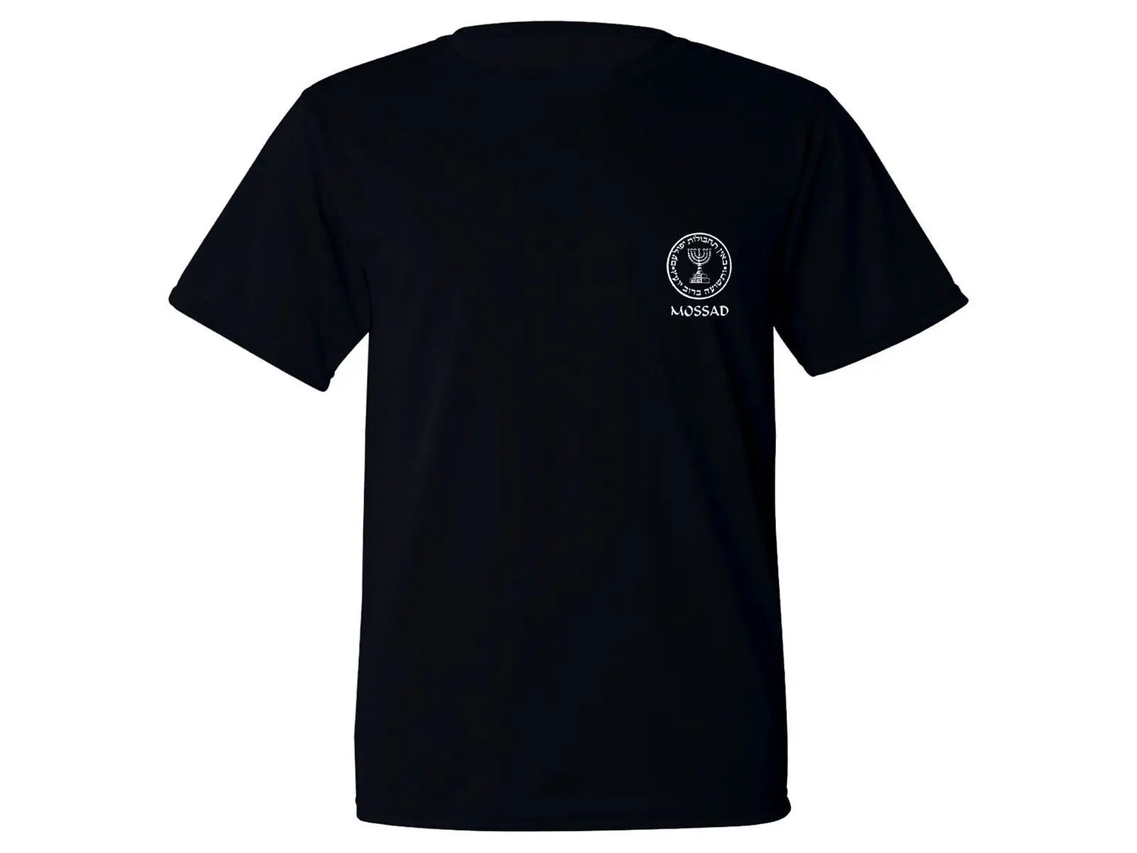 2019 г. футболка из черного полиэстера с защитой от пота моссада армии Израиля