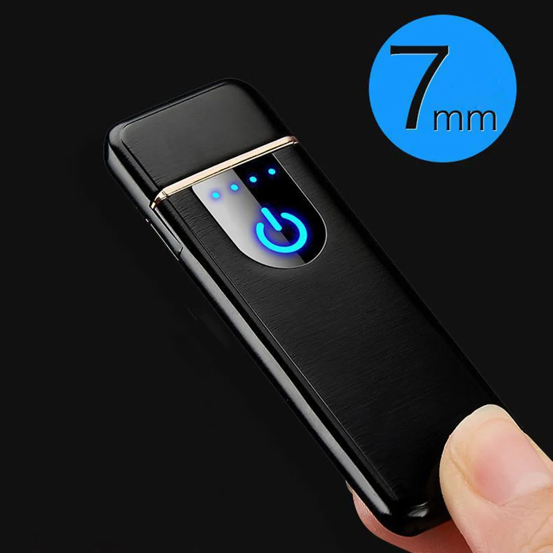 LG010 креативная индукция отпечатков пальцев USB металлическая зарядка