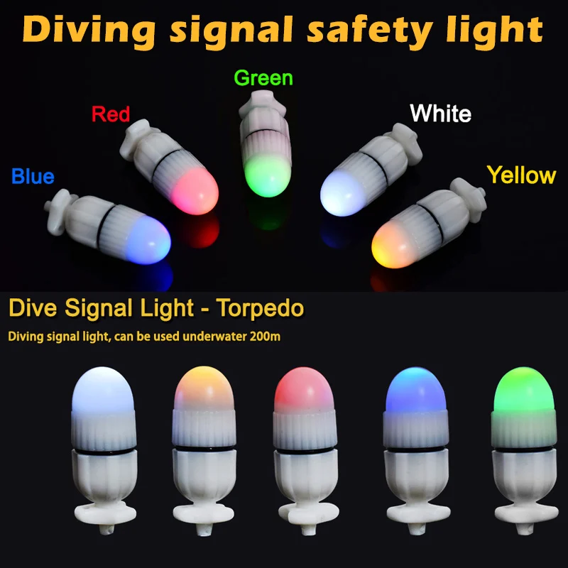 Diving Lamp Bright LED Submarine Light Scuba Safety Lights for Under Water Sports C55K Sale | Спорт и развлечения