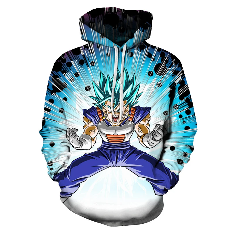 Худи Dragon Ball для мужчин и женщин 3D Толстовка Dragon Ball толстовка с Гоку аниме модные повседневные спортивные костюмы толстовка с капюшоном для мальчиков пуловер