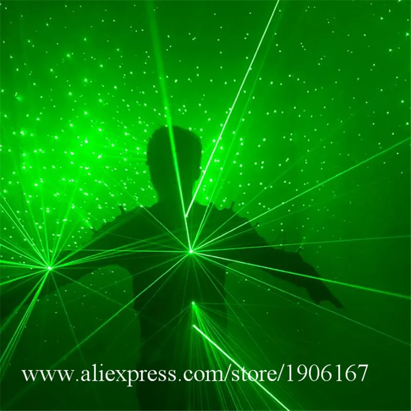 Новое поступление зеленые лазерные очки для лазерного шоу лазерный армированный