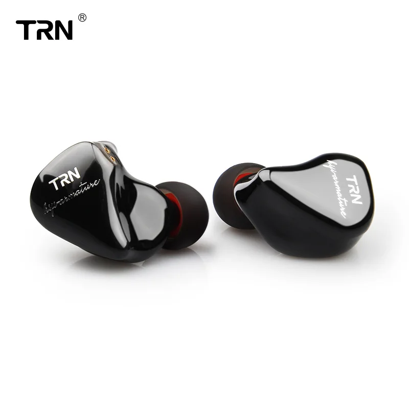 TRN IM1 1BA + 1DD гибридные наушники вкладыши Monito для бега HIFI гарнитура Съемная