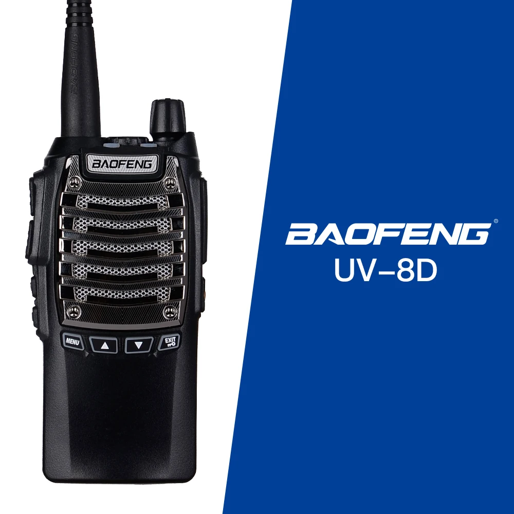 Портативная рация BaoFeng 5 Вт 16 каналов UHF DTMF VOX 1750 Гц Tone FM 2800 мАч UV8D CB|Рации| |