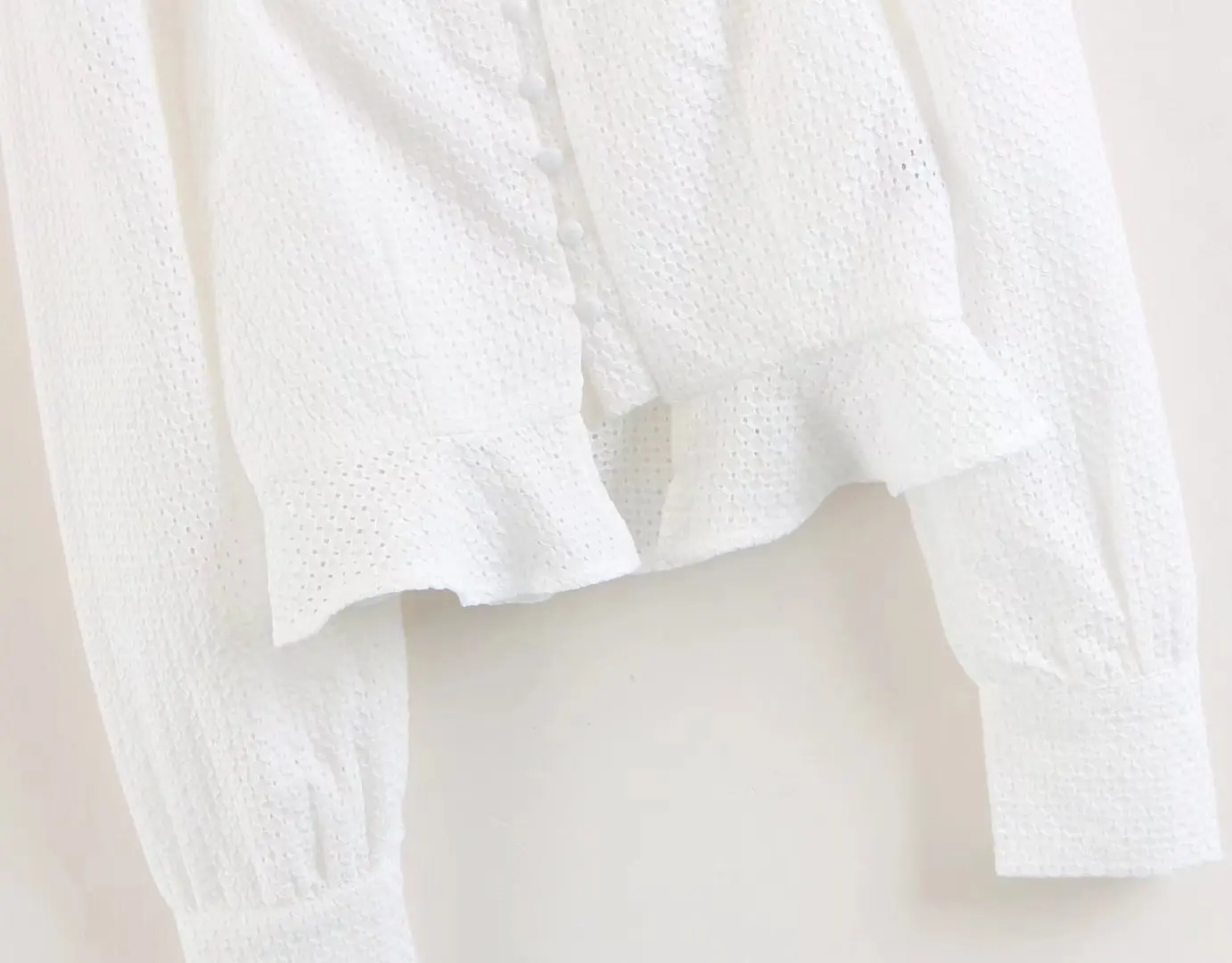 Kpop черно-розовая Лиза же белая Харадзюку стильная темпераментная шифоновая рубашка с длинными рукавами женская летняя свежая милая блузка в виде листьев лотоса