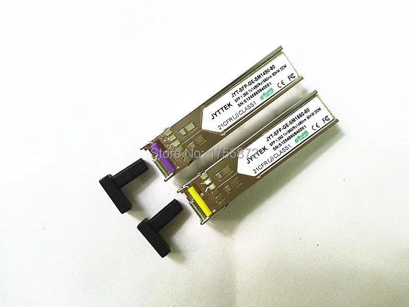 Free Shipping 1.25G BIDI SFP Transceiver 80KM 1490nm/1550nm LC/SC Connector Module | Мобильные телефоны и аксессуары