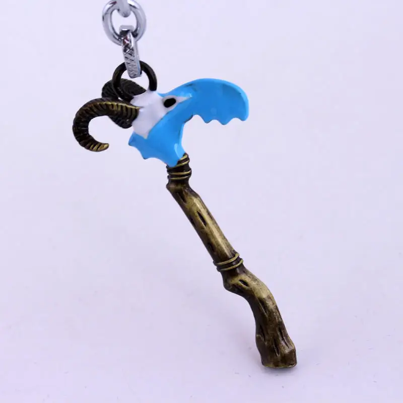 Dota 2 the Guinsoo's Scythe of Vyse брелок для ключей из сплава коса подвеска держатель Chaveiro