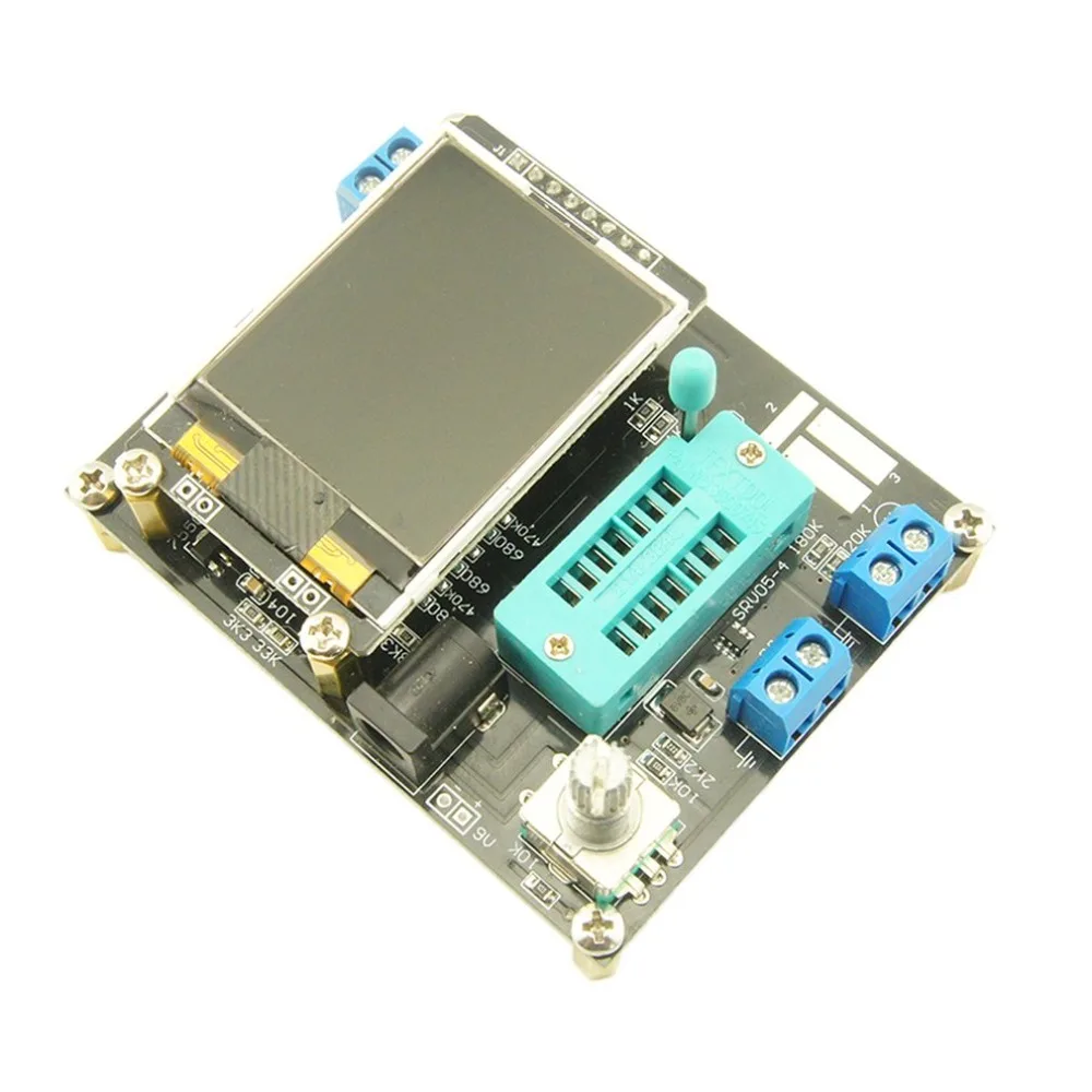 Component Digital LCD GM328A Transistor Tester Meter Graphic Diode Capacitance ESR Voltage Frequency | Инструменты