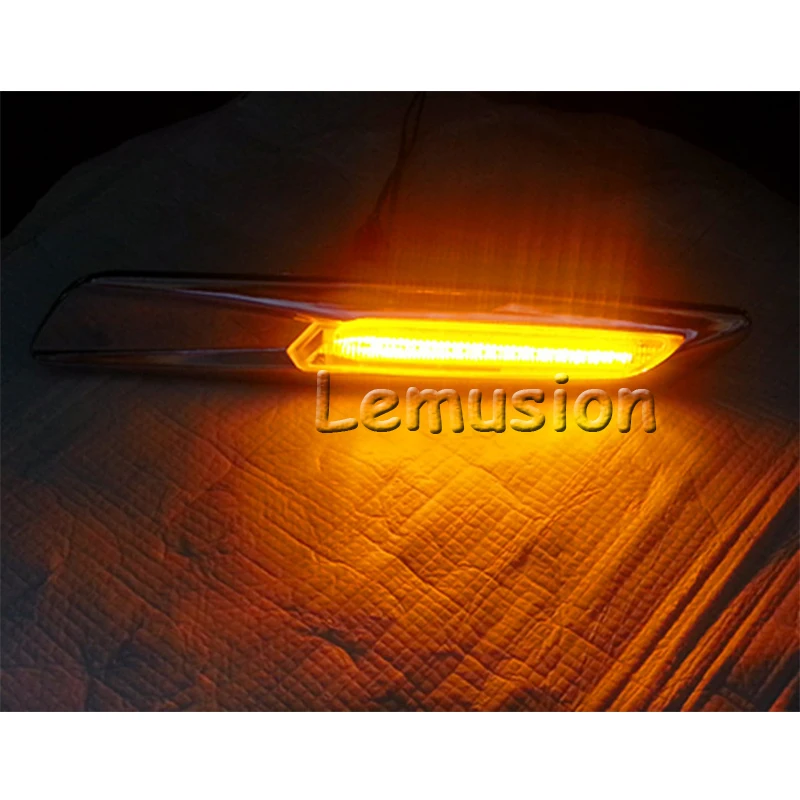 1 пара автомобиля светодиодный Fender сторона поворотники Светодиодный Маркер