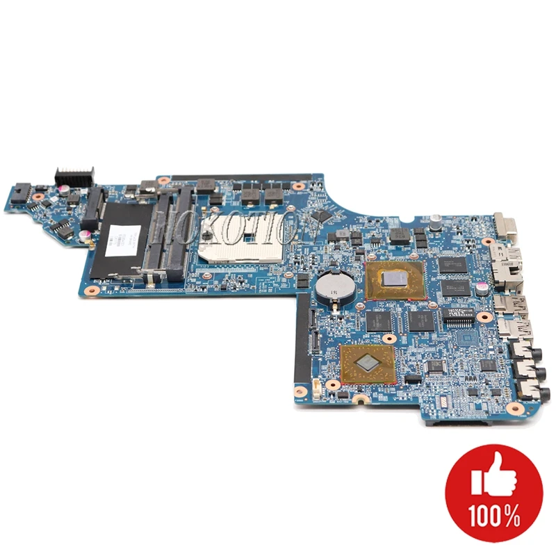 NOKOTION 650854-001 основная плата для hp Pavilion DV6 DV6-6000 Материнская плата ноутбука Разъем fs1 DDR3 HD6750 1 Гб