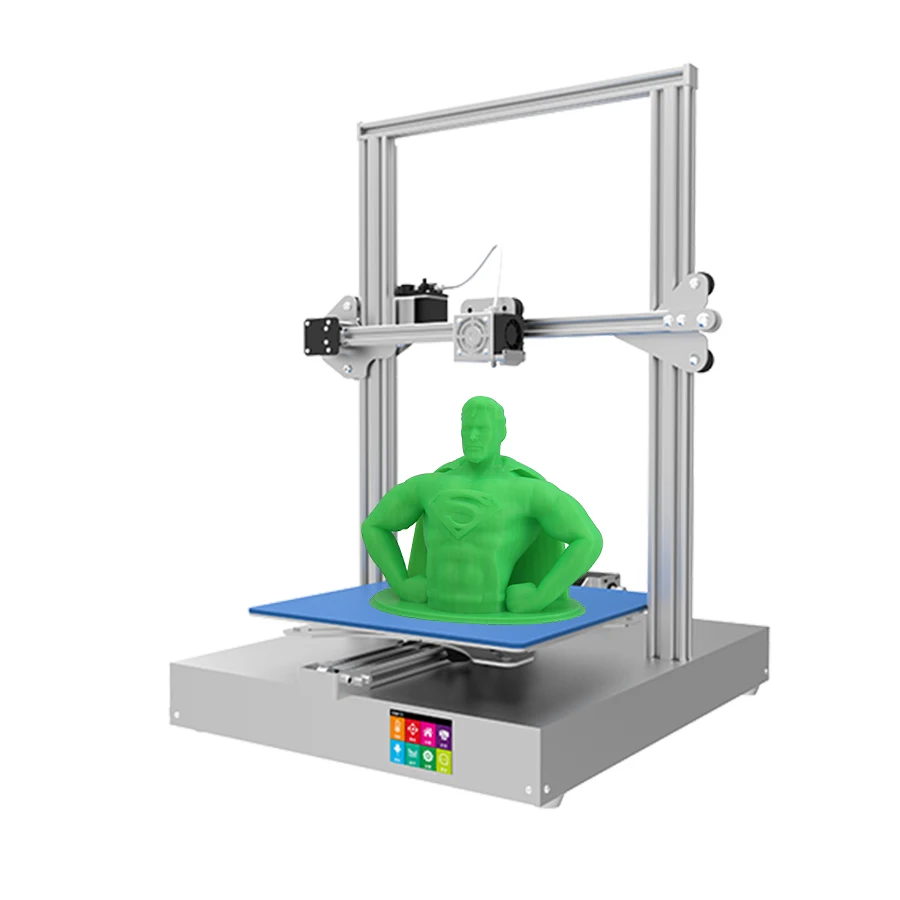 Предварительно собранный Delta 3d принтер автоматическое выравнивание сенсорный экран wifi Пульт дистанционного управления Горячая кровать нити ender-3 медная нить