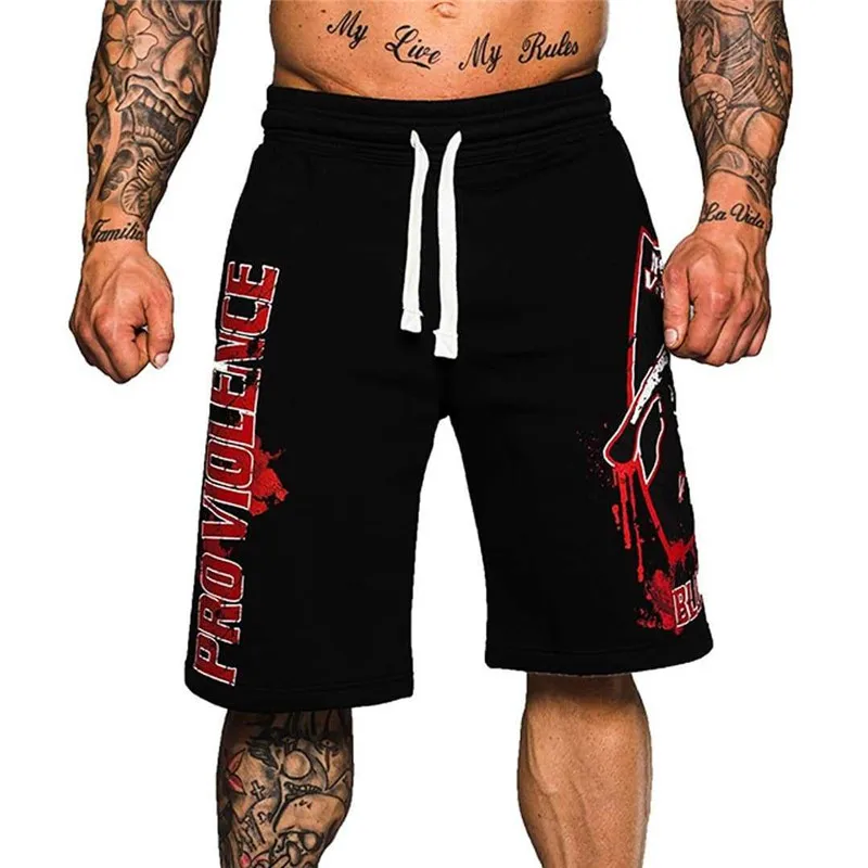 Мужские спортивные шорты с карманами повседневные камуфляжные из хлопка одежда