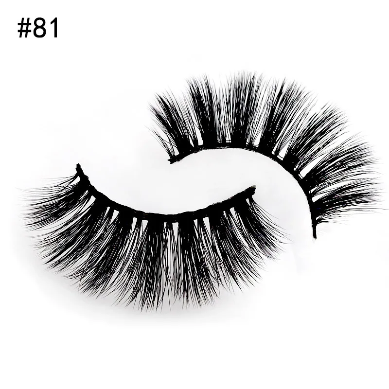 SHIDISHANGPIN 100% Handmade Eye Lashes 3D Real Mink Makeup Thick Fake False Eyelashes With Glitter Packing | Красота и здоровье