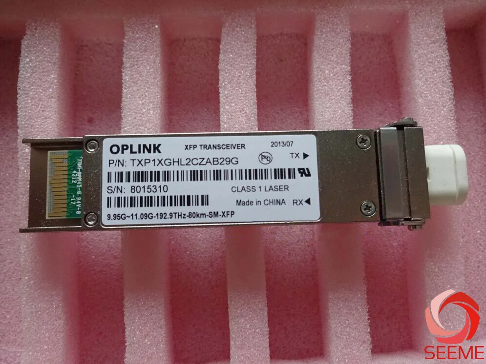 

Oplink TXP1XGHL2CZAB29G 10G-192.9THZ-80KM-XFP-1554 13NM-DWDM
