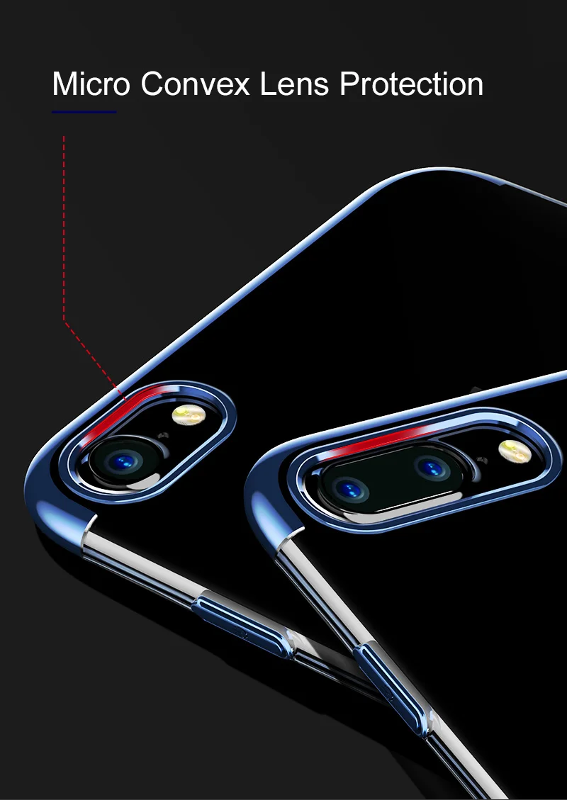 Роскошный чехол для телефона Baseus для iPhone 8, 7 Plus, Ультратонкий чехол-накладка на заднюю панель, чехол для iPhone 8 plus, 7 plus, iPhone8, чехол, Fundas