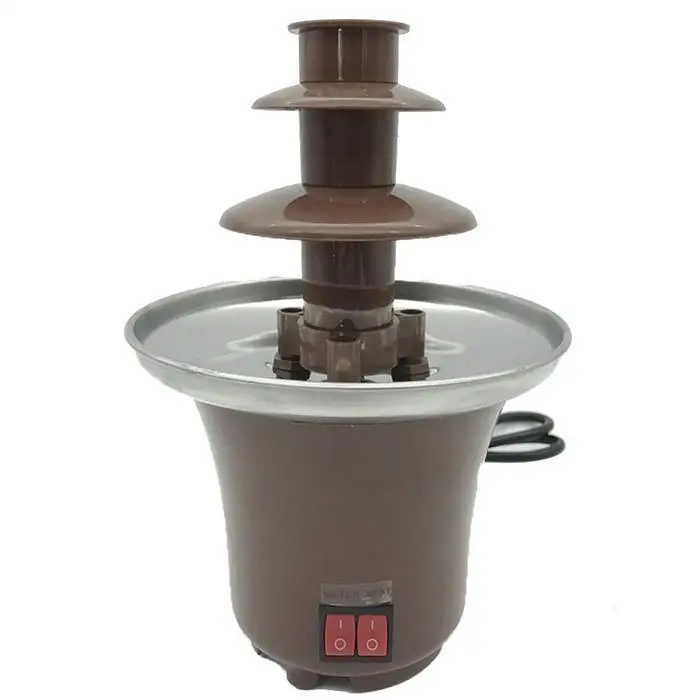 3-х уровневый мини Шоколад для подогрева шоколадный фонтан и т. д. дома бар