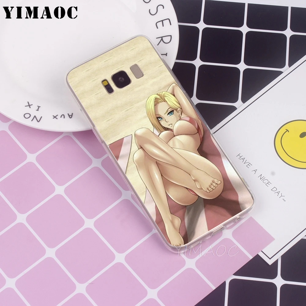 YIMAOC DBZ Dragon ball сотовый аниме мягкий чехол для Galaxy j3 j5 j6 j7 A5 2016 2017 A6 A9 2018 Note 8 9 S7 edge S8 S9 S10