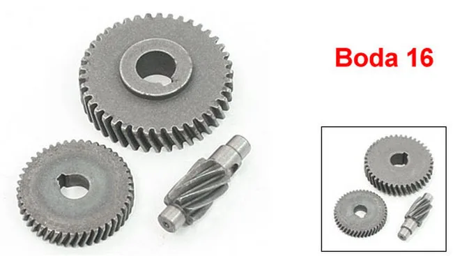 Сменная деталь комплект зубчатых шестерней с 8 зубцами для электродрели Boda 16|helical