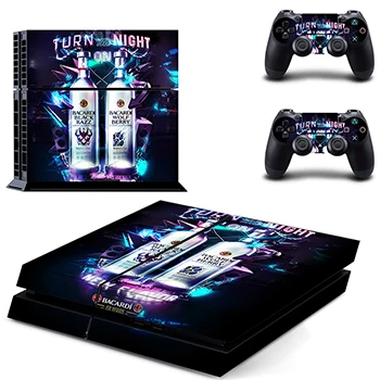 1852 Наклейка для Ps4 Jack Daniels ПВХ наклейка крышка для sony playstation 4 консоли и DualShock 4 контроллер кожи Ps4 аксессуар стикер - Цвет: 1852