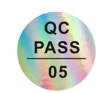 2000pcs 0-10 QC Adhesive Label Sticker Hologram PASSED Laser Stickers Security Waterproof Warranty | Дом и сад
