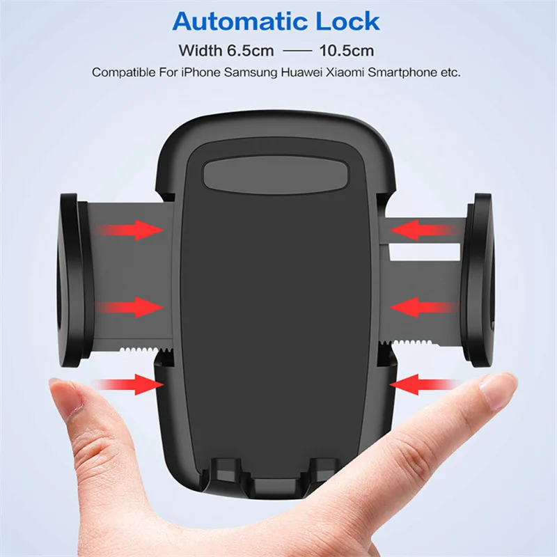 Universal Windshield Gravity Sucker Stand Car Mobile Support Smartphone Phone Holder For iPhone 678 X Voiture | Мобильные телефоны