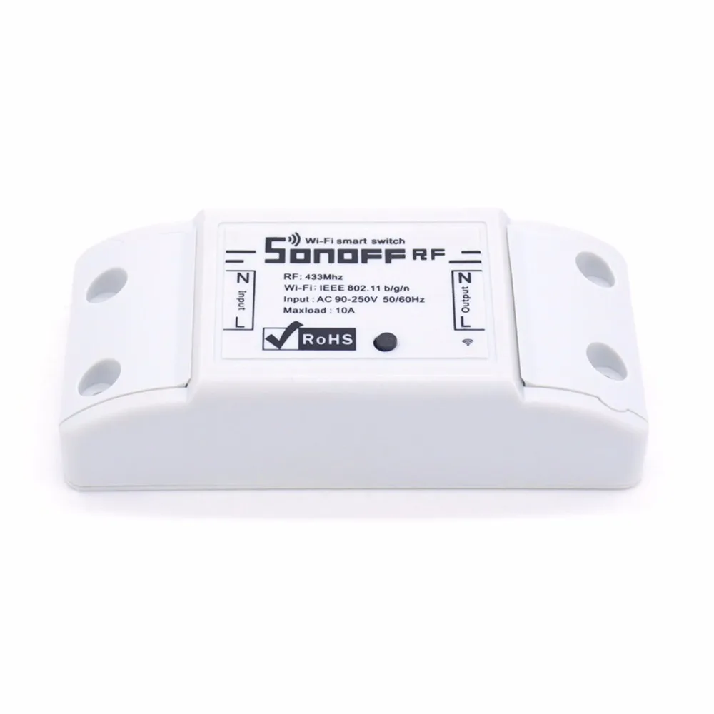10 шт./лот Sonoff 433 МГц RF WiFi беспроводной умный переключатель дома с радиоприемником