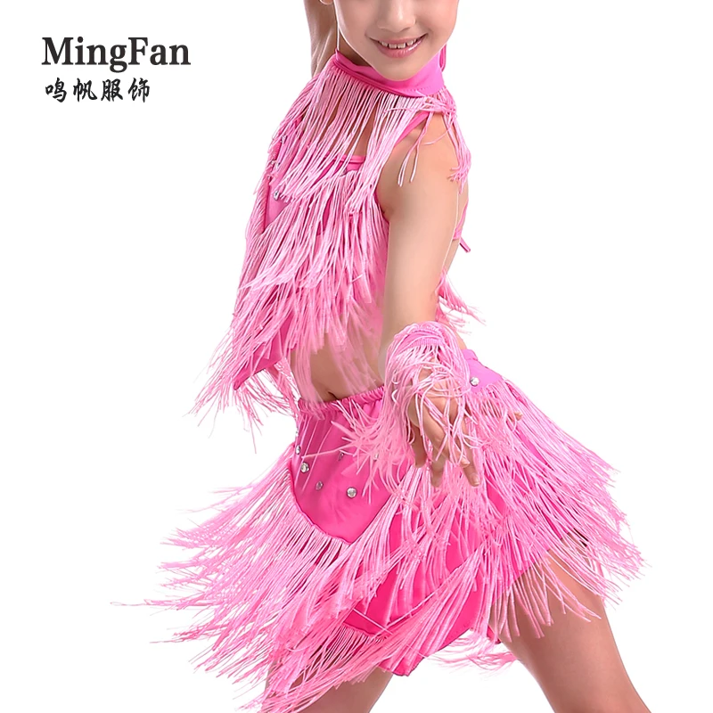 Юбка для латиноамериканских танцев с блестками|dance latin|latin dance skirtchildren latin dancing |