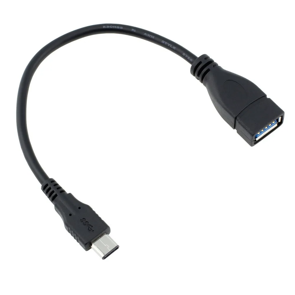 10Gbps USB 3.1 Type C to USB 3.0 Type A Female Data Cable USB3.1 Type-c OTG cable For New Macbook Pro /   /