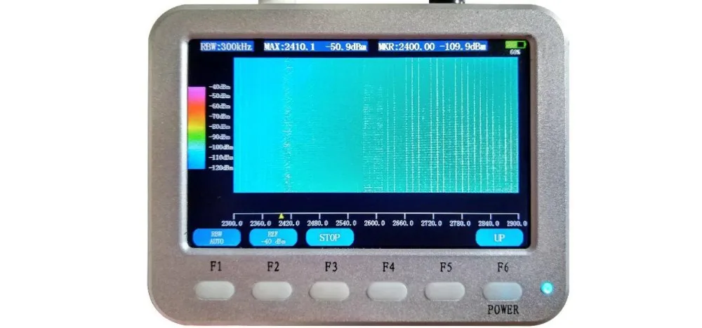 XT-239 XT239 2,3 GHz~ 2,9G " lcd обработанный РЧ анализатор спектра SPAN/RBW/CENT/MARKER MAXHOLD