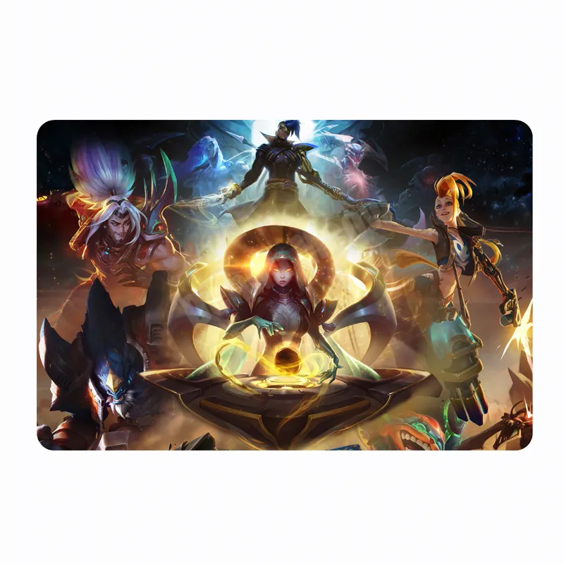 E League of Legends табличка винтажная металлическая жестяная вывеска Паб Бар Игровая комната декоративная тарелка Lee Sin живопись Настенная художественная Наклейка Декор N278 - Цвет: E