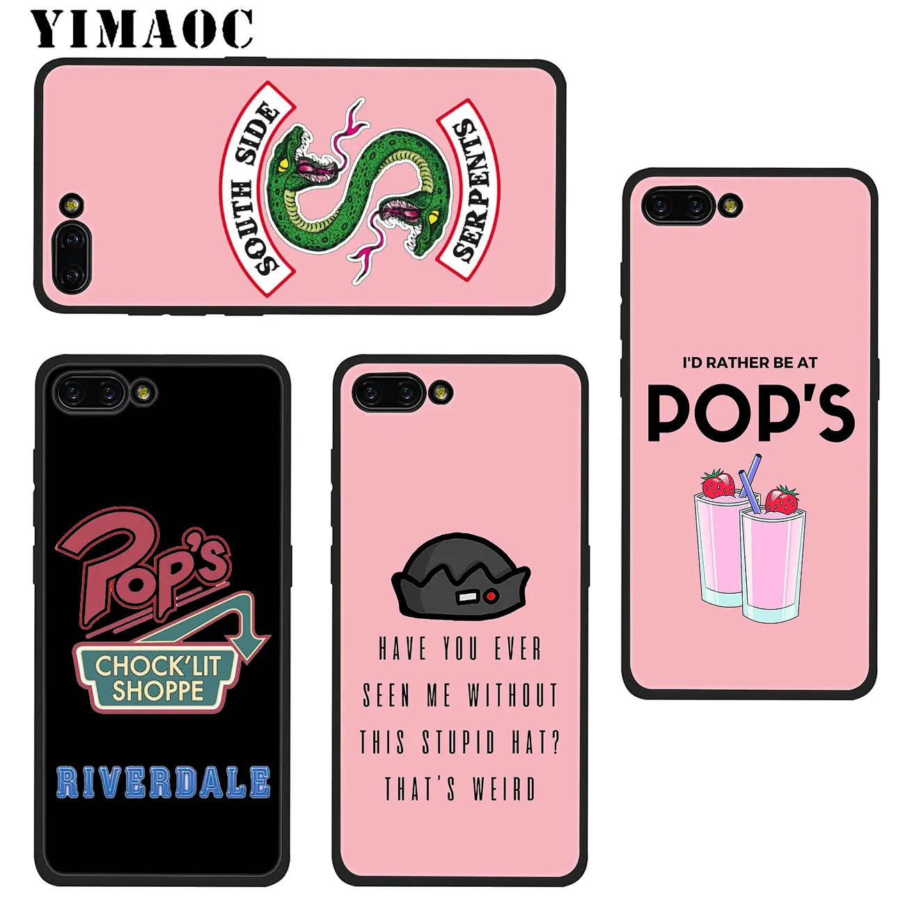 Мягкий силиконовый чехол YIMAOC Riverdale TV South Side Serpents для Huawei Honor 20 Pro 8C 8X 8 9 9X 10 Lite 7X 7A |