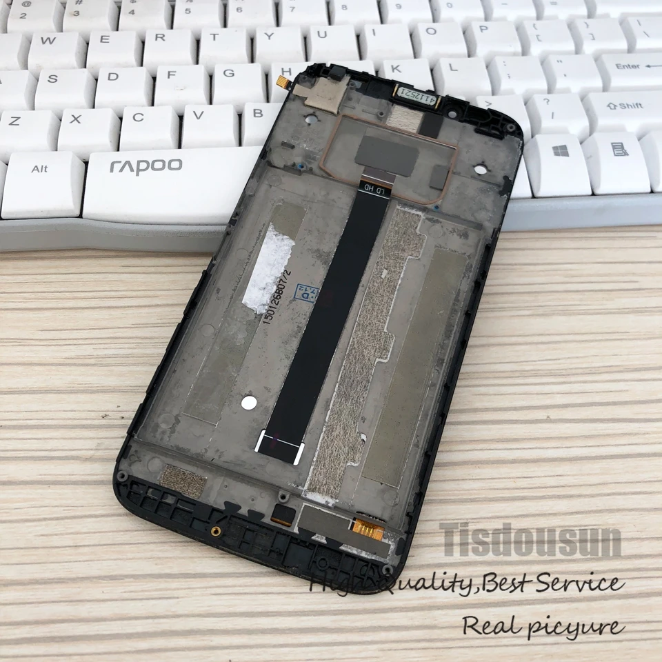 Lcd for Alcatel one touch Flash Plus 7054 T OT7054T ot7054 ЖК-дисплей Дисплей Сенсорный экран дигитайзер с рамкой assemblyr+ Инструменты