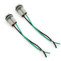ysy 100pcs hard plastic t15 socket plug auto vehicle t15 w5w led lampholder extension adapter connectors