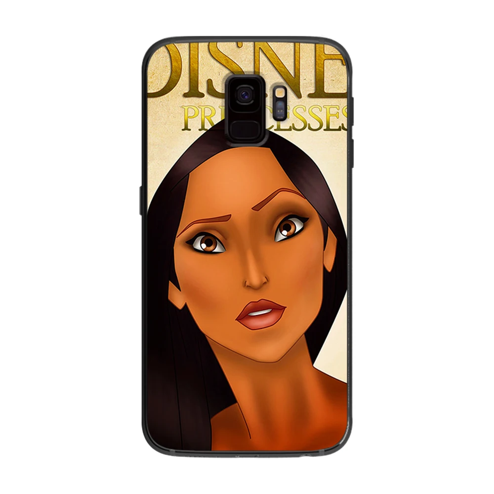 Мягкий чехол для телефона Walt Love Movies Pocahontas Samsung Galaxy S6 S7 S8 S9 S10e Plus Note 8 9 | Мобильные