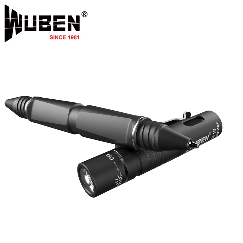 WUBEN TP10 темно-серый 3 в 1 карманный фонарик Тактический CREE XP-G2 светодиодный Макс 130