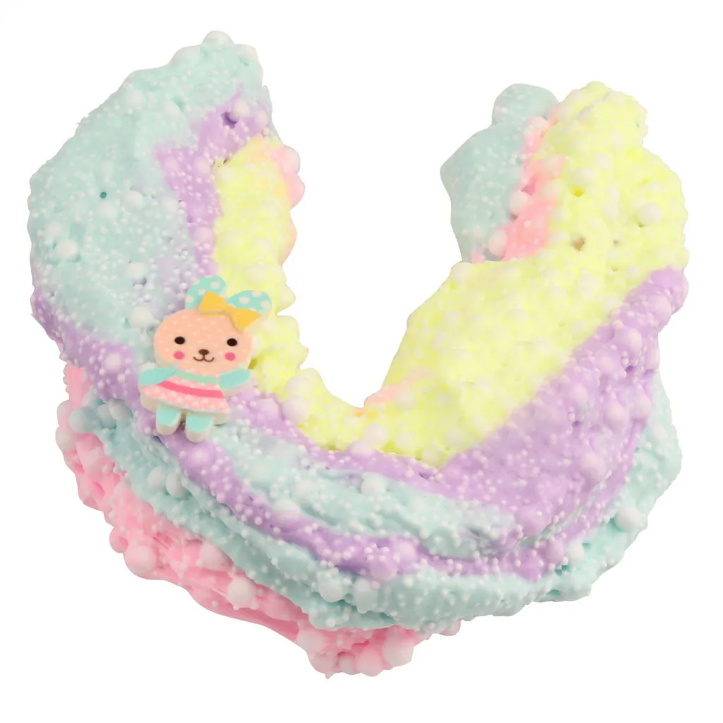Пушистый Floam Slime Красивая Луна красочные облака слизи шпатлевка Ароматические стресс дети 60 мл антистресс шпатлевка глина игрушка A515