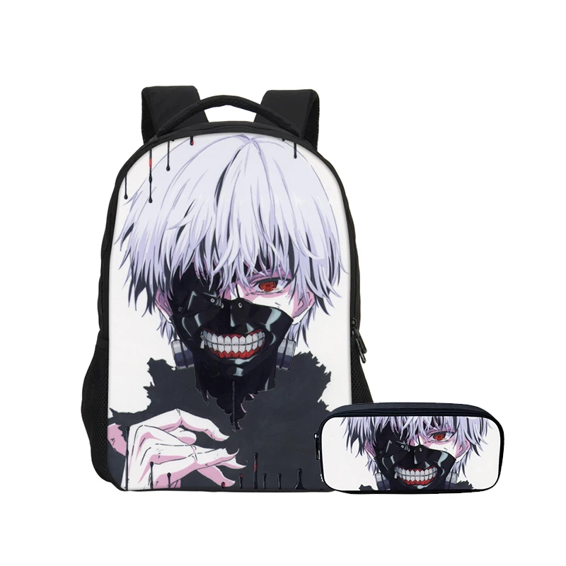 

2020 VEEVANV Fashion Tokyo Ghoul Printing Children School Backpacks Set New Teenage Bookbags Boys Shoulder Bags Fashion Mochila
