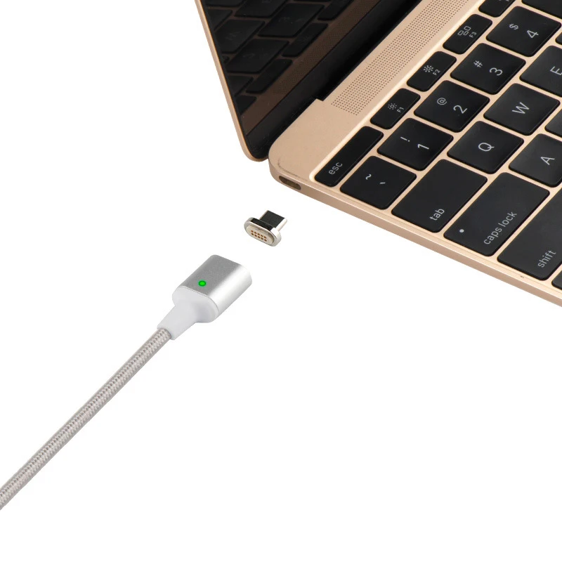 Магнитный кабель для быстрой зарядки 20 в, 5 А, 100 Вт, usb type-C-type-C PD, магнитное зарядное устройство для нового MacBook, huawei, Matebook, передача данных