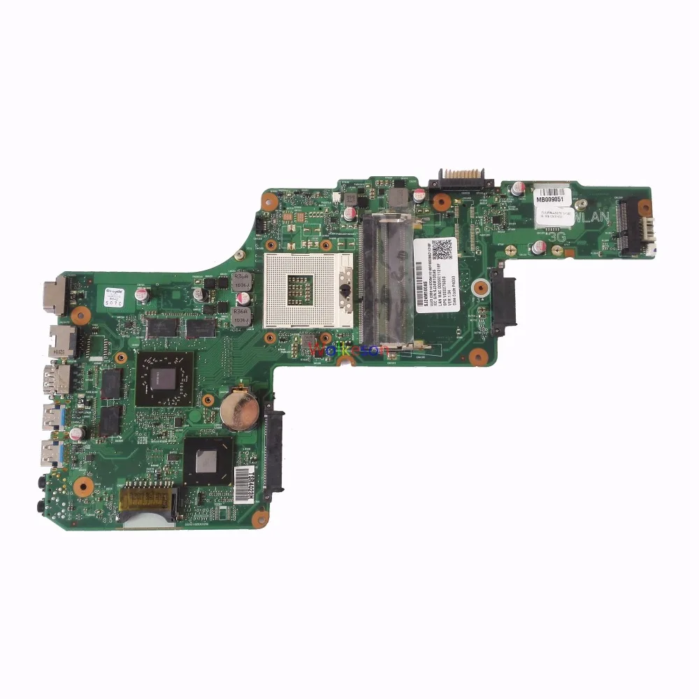 SHELI для Toshiba Satellite L855 L850 Материнская плата ноутбука V000275060 DK10FG 6050A2491301 MB A02 W/HD7670 GPU DDR3
