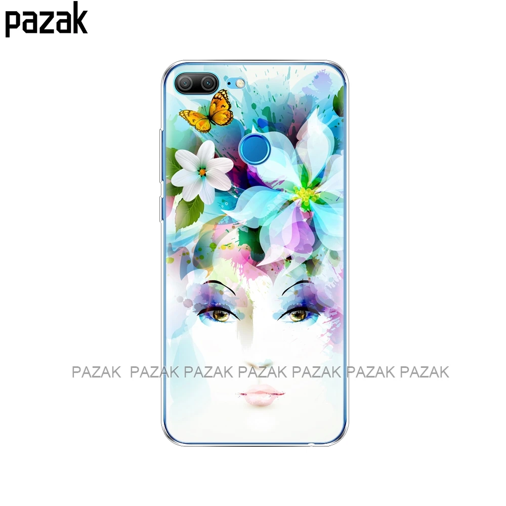 61473 Силиконовый чехол для huawei honor 9 honor 9 lite, чехол для телефона, мягкая задняя крышка из ТПУ, защитный прозрачный чехол с принтом облаков и неба - Цвет: 61473