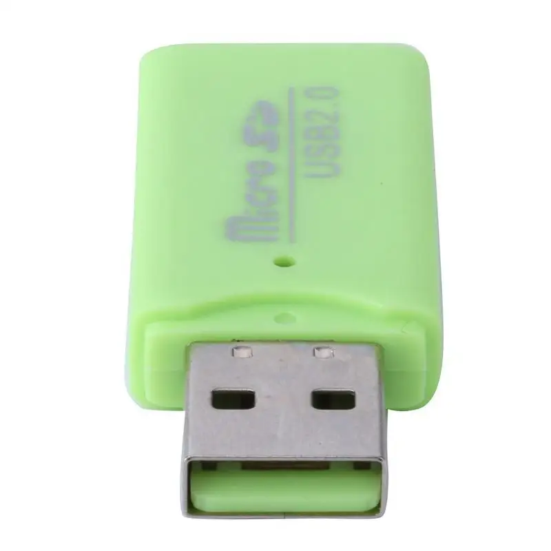 Портативный USB 2 0 кардридер для Micro SD/TF T Flash карт|Картридеры| |