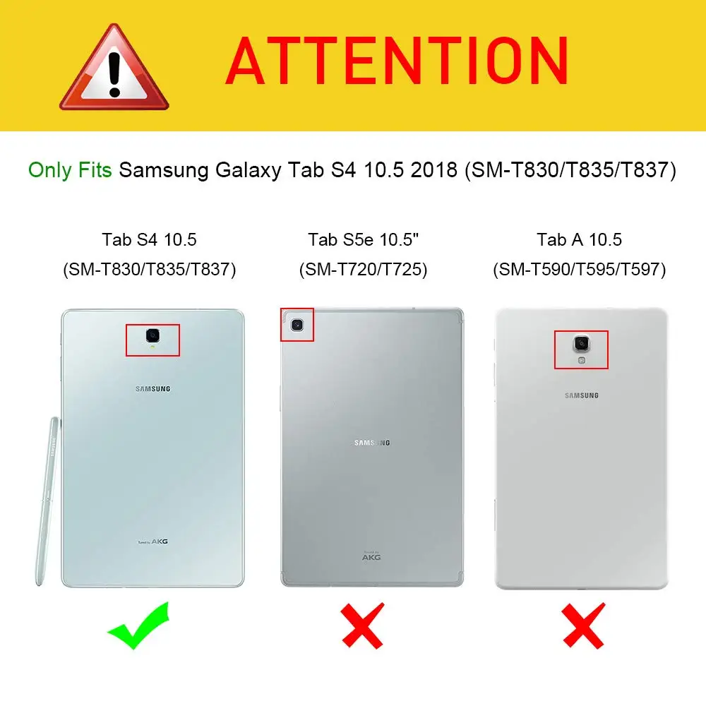 Ударопрочный ударопрочный сверхпрочный бронированный чехол для samsung Galaxy Tab S4 10,5 дюймов Чехол выпуск модель T830 T835 T837